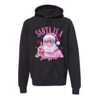 Sunglasses Santa Is A Swifty Santa Christmas Gum Premium Hoodie