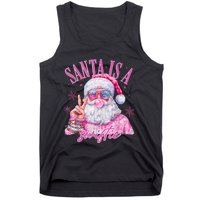 Sunglasses Santa Is A Swifty Santa Christmas Gum Tank Top