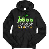 Shenanigan Squad Irish Flamingo Leprechaun St Patrick's Day Tie Dye Hoodie