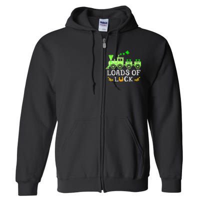 Shenanigan Squad Irish Flamingo Leprechaun St Patrick's Day Full Zip Hoodie