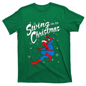 S.P.I.D.E.R.M.A.N Swing In To Christmas T-Shirt