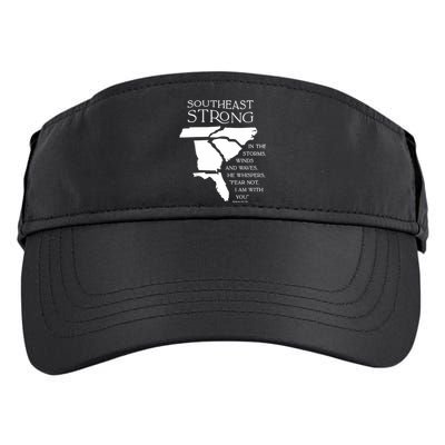 Southeast Strong In The Storms Winds And Waves He Whispers Adult Drive Performance Visor