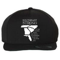 Southeast Strong In The Storms Winds And Waves He Whispers Wool Snapback Cap