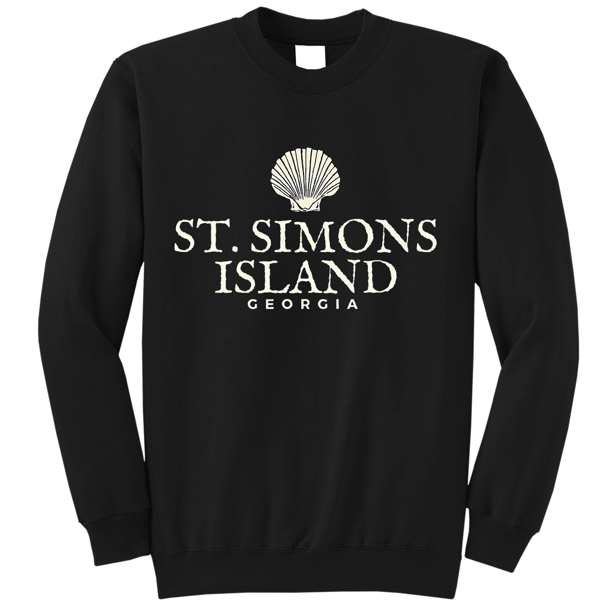 St. Simons Island  Georgia Ocean Island Beach Sweatshirt