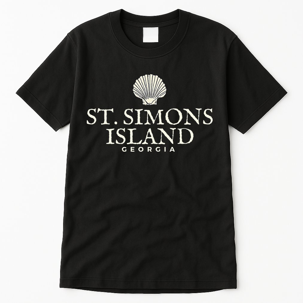 St. Simons Island  Georgia Ocean Island Beach Tall T-Shirt