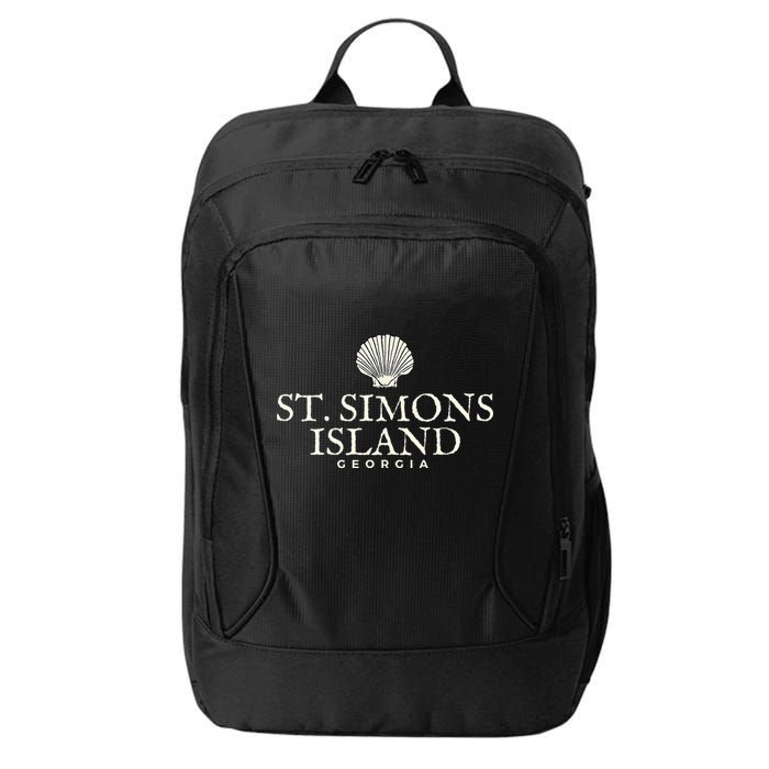 St. Simons Island  Georgia Ocean Island Beach City Backpack