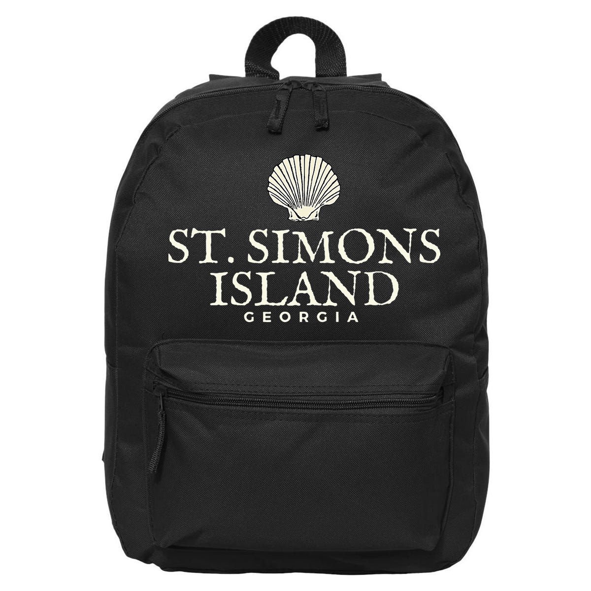 St. Simons Island  Georgia Ocean Island Beach 16 in Basic Backpack