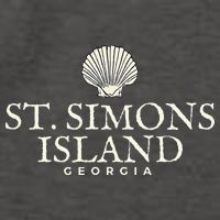St. Simons Island  Georgia Ocean Island Beach Vector Backpack