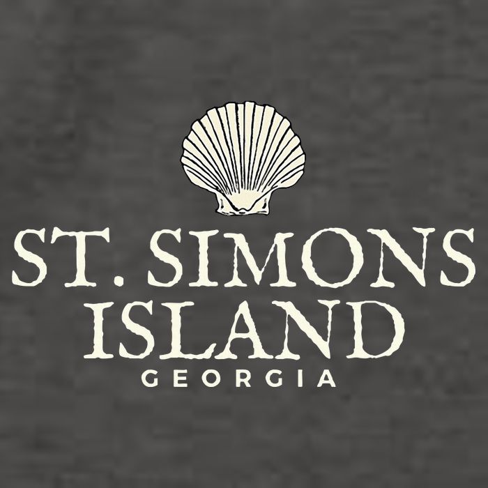 St. Simons Island  Georgia Ocean Island Beach Vector Backpack