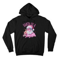 Sunglasses Santa Is A Swifty Santa Christmas Hoodie