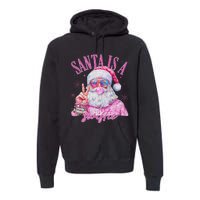 Sunglasses Santa Is A Swifty Santa Christmas Premium Hoodie