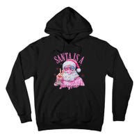 Sunglasses Santa Is A Swifty Santa Christmas Tall Hoodie