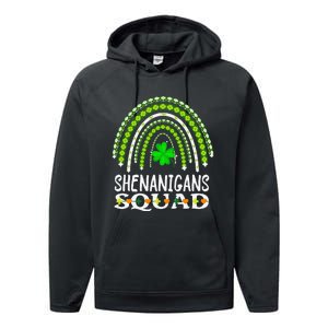 Shenanigans Squad Irish Gnomes Rainbow St. Patrick's Day Performance Fleece Hoodie