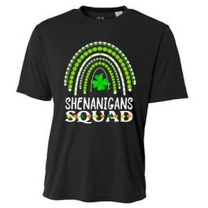 Shenanigans Squad Irish Gnomes Rainbow St. Patrick's Day Cooling Performance Crew T-Shirt