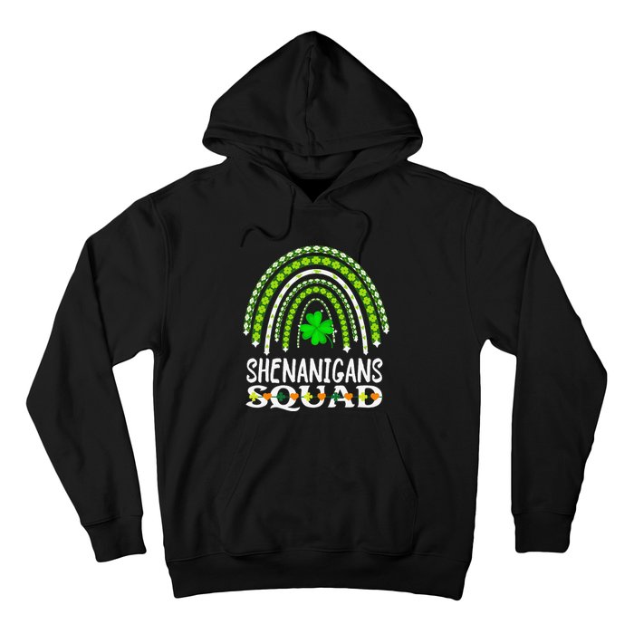 Shenanigans Squad Irish Gnomes Rainbow St. Patrick's Day Hoodie