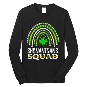 Shenanigans Squad Irish Gnomes Rainbow St. Patrick's Day Long Sleeve Shirt