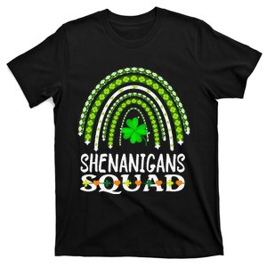 Shenanigans Squad Irish Gnomes Rainbow St. Patrick's Day T-Shirt