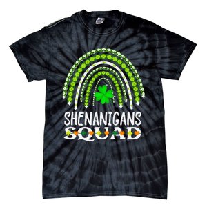 Shenanigans Squad Irish Gnomes Rainbow St. Patrick's Day Tie-Dye T-Shirt