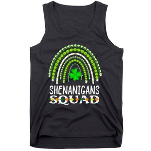 Shenanigans Squad Irish Gnomes Rainbow St. Patrick's Day Tank Top