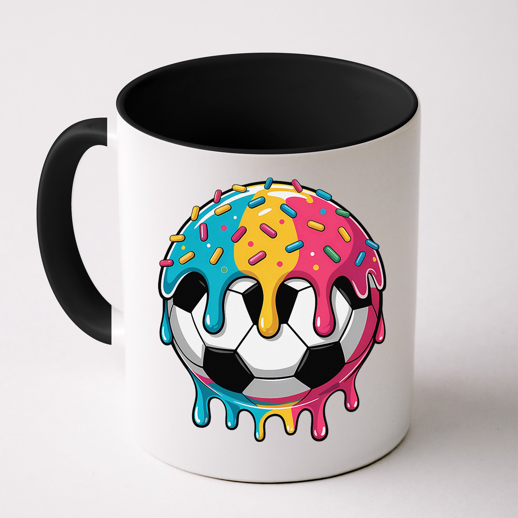 Soccer Shirts Ice Cream Soccer  Gift Mug