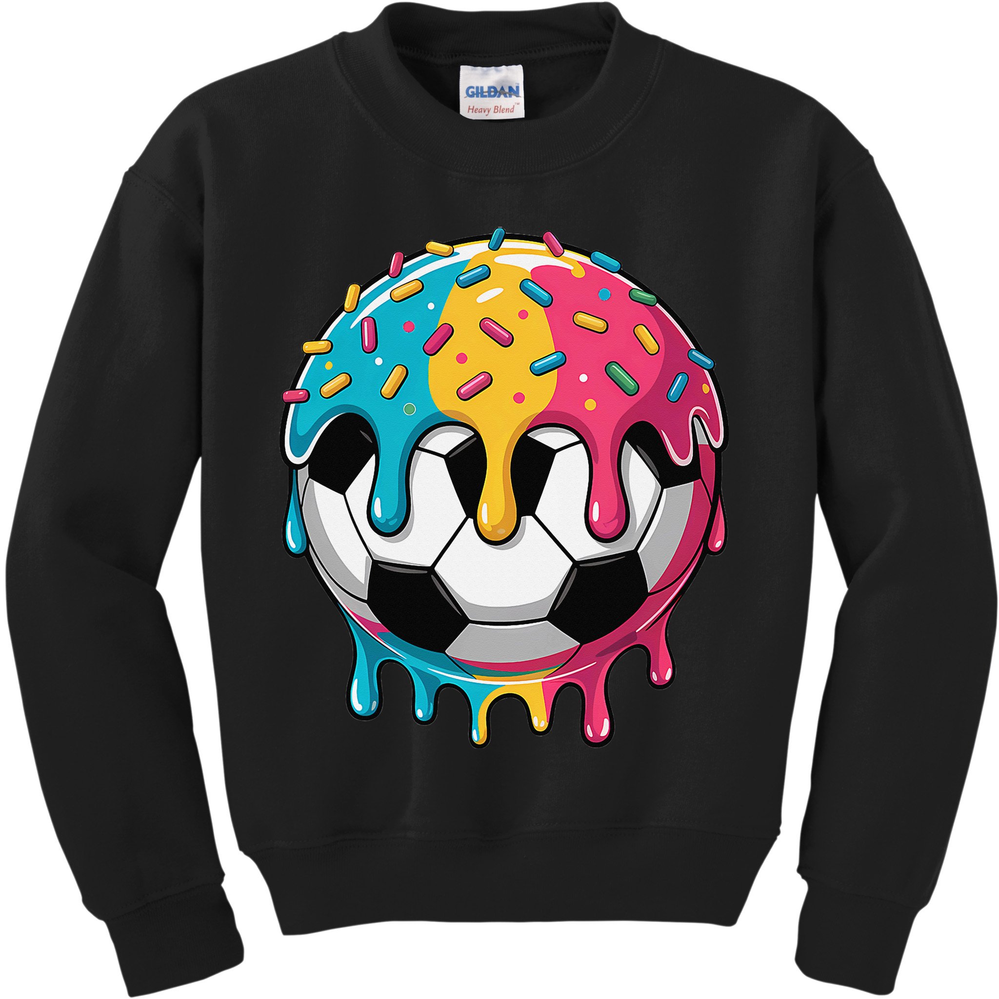 Soccer Shirts Ice Cream Soccer  Gift Kids Sweatshirt