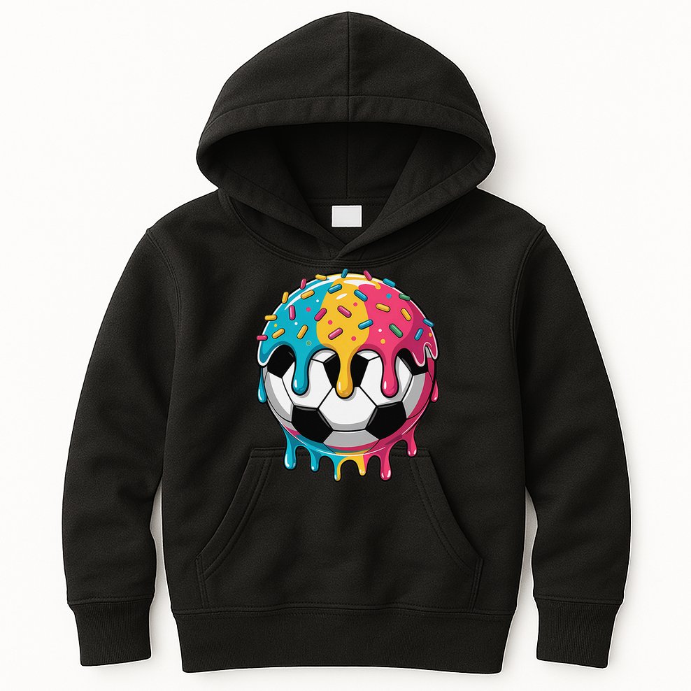 Soccer Shirts Ice Cream Soccer  Gift Kids Hoodie