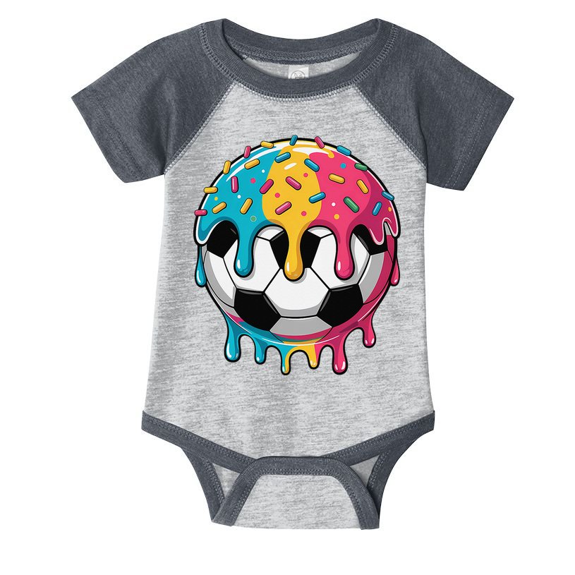 Soccer Shirts Ice Cream Soccer  Gift Infant Baby Jersey Bodysuit