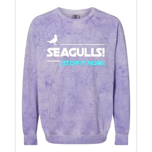 Seagulls Stop It Now Colorblast Crewneck Sweatshirt