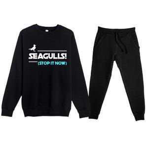 Seagulls Stop It Now Premium Crewneck Sweatsuit Set