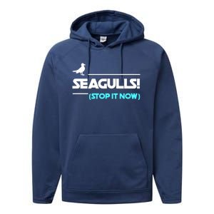 Seagulls Stop It Now Performance Fleece Hoodie