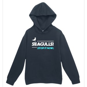 Seagulls Stop It Now Urban Pullover Hoodie