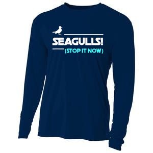 Seagulls Stop It Now Cooling Performance Long Sleeve Crew