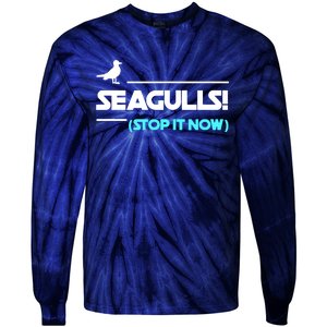 Seagulls Stop It Now Tie-Dye Long Sleeve Shirt