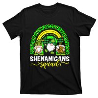 Shenanigans Squad Irish Gnomes Rainbow St Patrick's Day T-Shirt