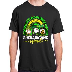 Shenanigans Squad Irish Gnomes Rainbow St Patrick's Day Adult ChromaSoft Performance T-Shirt