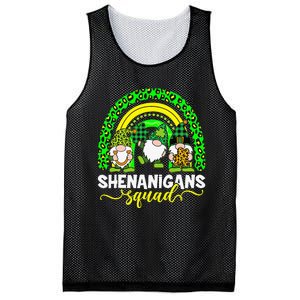 Shenanigans Squad Irish Gnomes Rainbow St Patrick's Day Mesh Reversible Basketball Jersey Tank