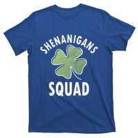 Shenanigans Squad Irish Gift Funny Saint Patricks Day Funny Gift T-Shirt