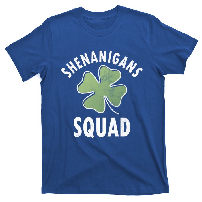 Shenanigans Squad Irish Gift Funny Saint Patricks Day Funny Gift T-Shirt