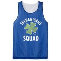 Shenanigans Squad Irish Gift Funny Saint Patricks Day Funny Gift Mesh Reversible Basketball Jersey Tank