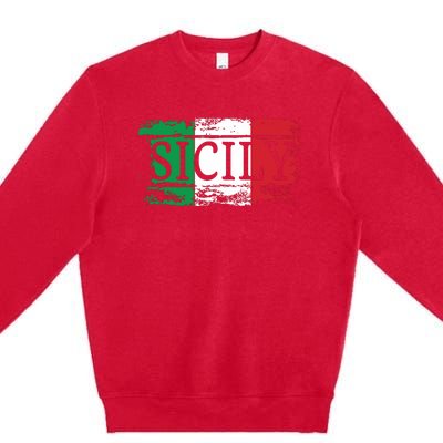 Sicily Premium Crewneck Sweatshirt