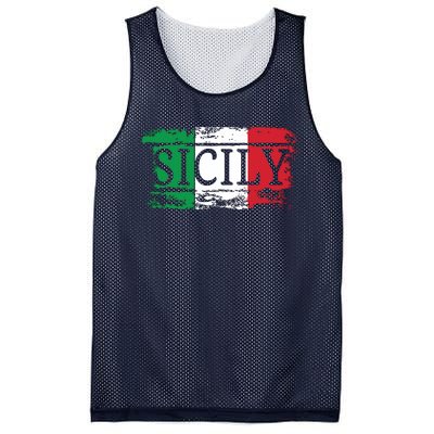 Sicily Mesh Reversible Basketball Jersey Tank