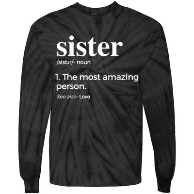 Sister & Sister In Law Tie-Dye Long Sleeve Shirt