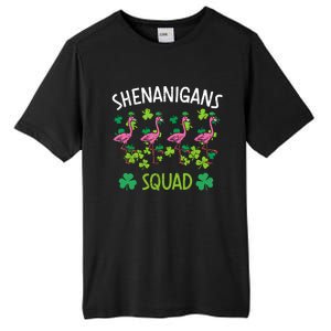 Shenanigans Squad Irish Flamingo St Patricks Day Bird Animal Tall Fusion ChromaSoft Performance T-Shirt