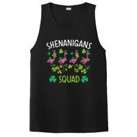 Shenanigans Squad Irish Flamingo St Patricks Day Bird Animal PosiCharge Competitor Tank