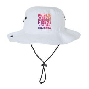 Something Sexy In Her Ear Vinyl Records Funny Lp Gift Legacy Cool Fit Booney Bucket Hat