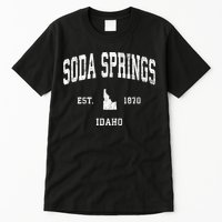 Soda Springs Idaho Id Vintage Athletic Sports Tall T-Shirt