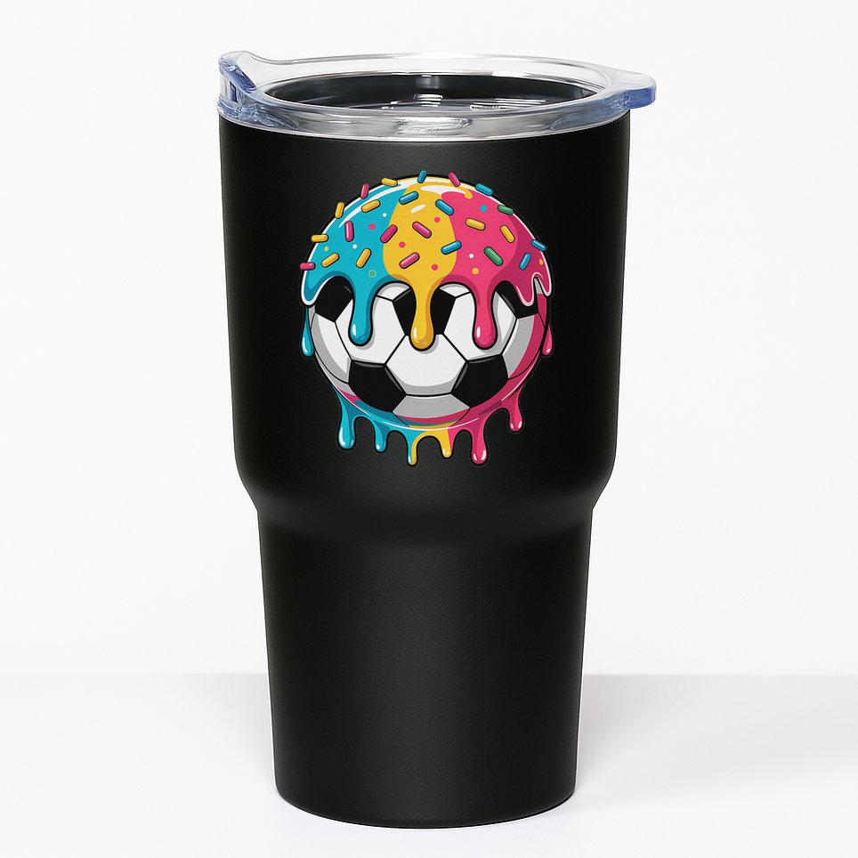 Soccer S Ice Cream Soccer Drip Tumbler