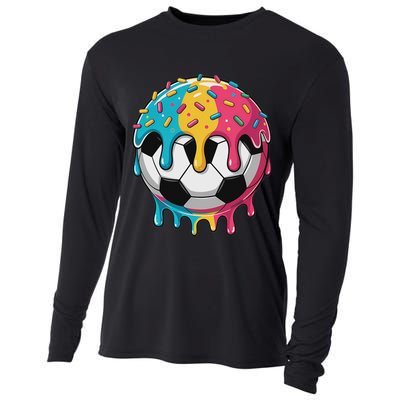 Soccer S Ice Cream Soccer Drip Cooling Performance Long Sleeve Crew