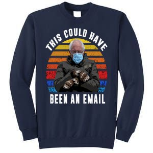 Sanders Sitting Inauguration Bernie Meme Chairman Sanders Tall Sweatshirt