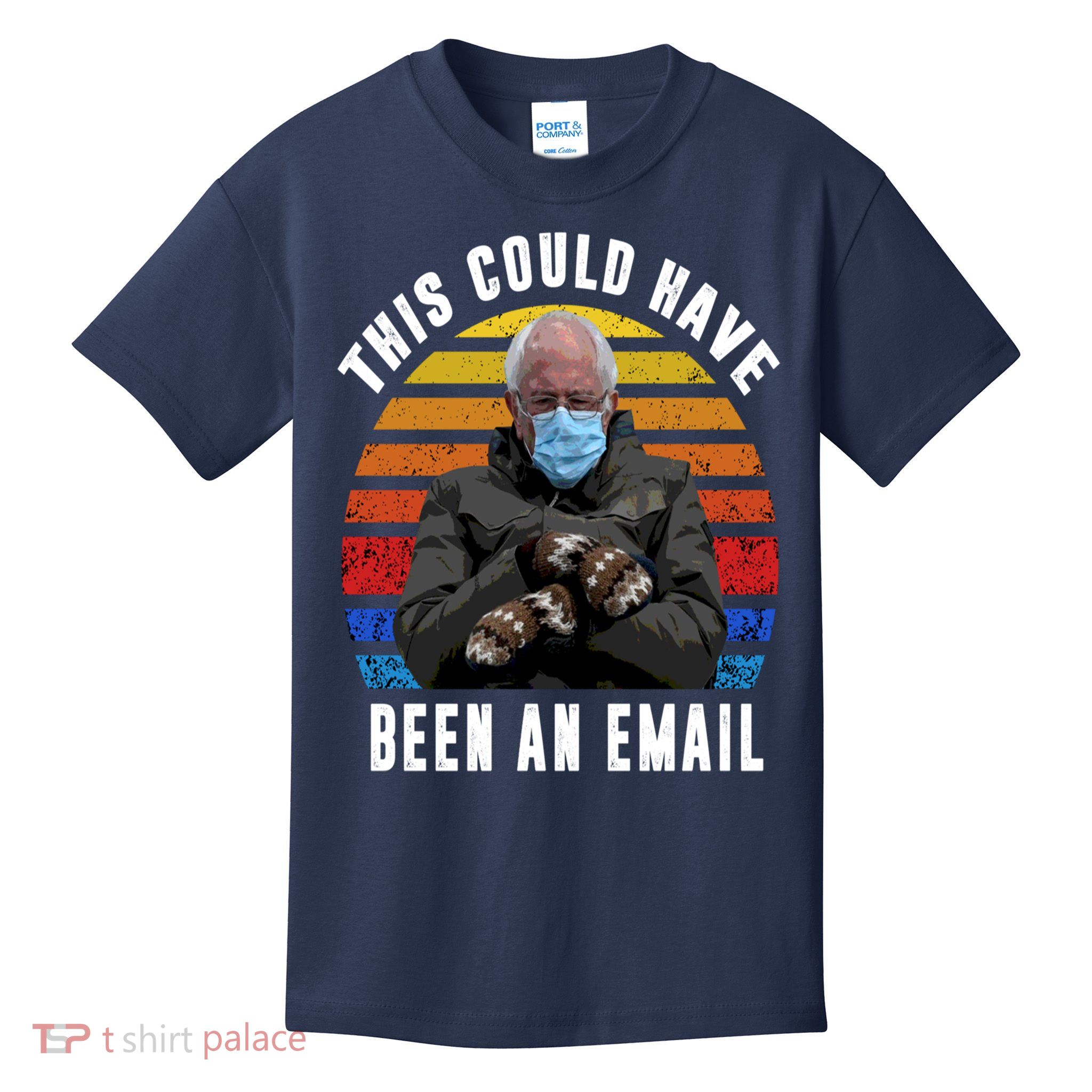 Sanders Sitting Inauguration Bernie Meme Chairman Sanders Kids T-Shirt